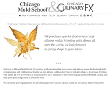 Tablet Screenshot of chicagomoldschool.com